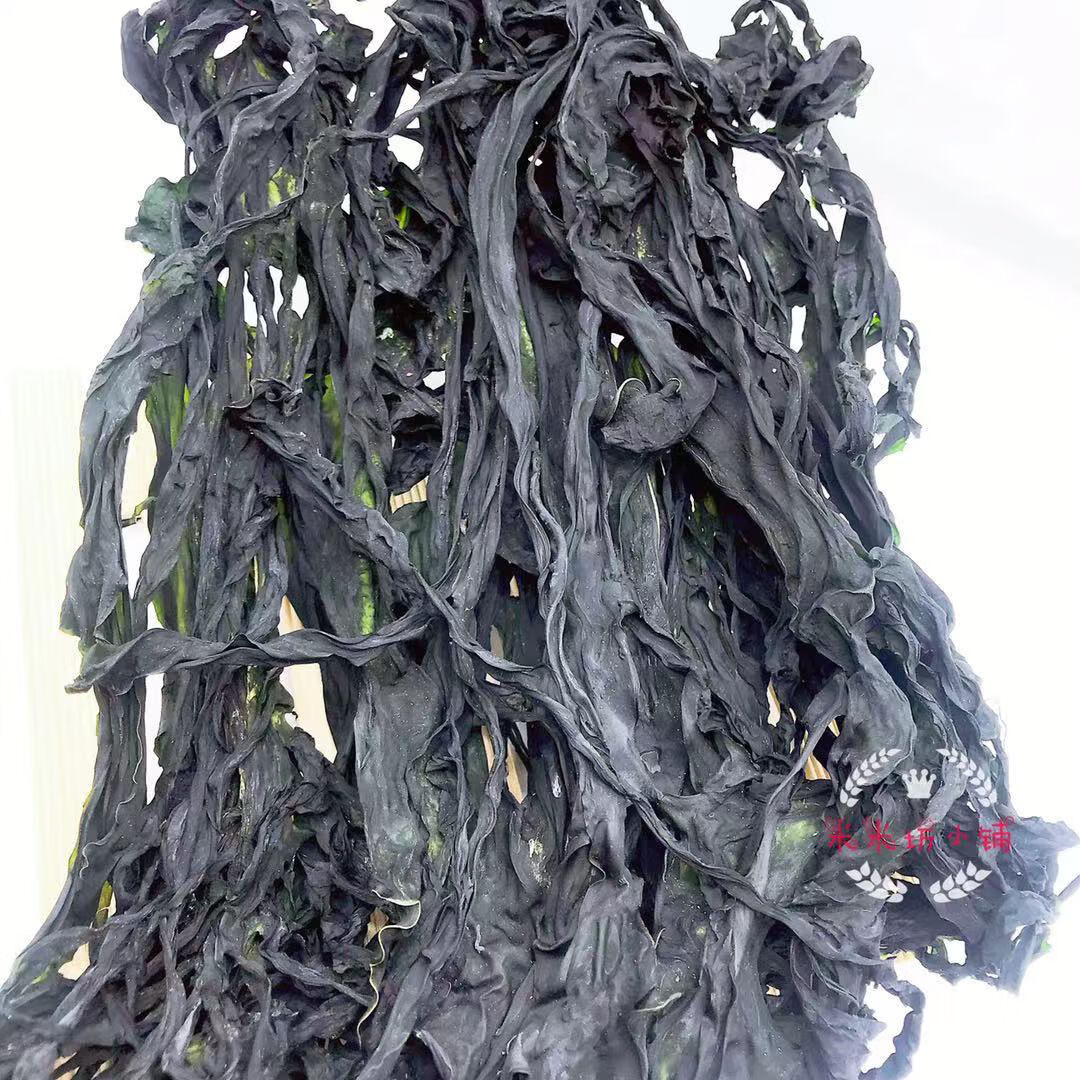 大连特产烘干 压缩海带顶刀丝海带扣淡干昆布丝真空无沙裙带菜 海带丝
