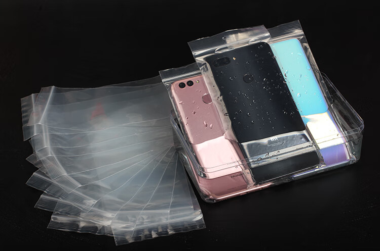 一次性手机套手机自封袋密封塑料封口袋保护袋防尘可触屏保透明防水