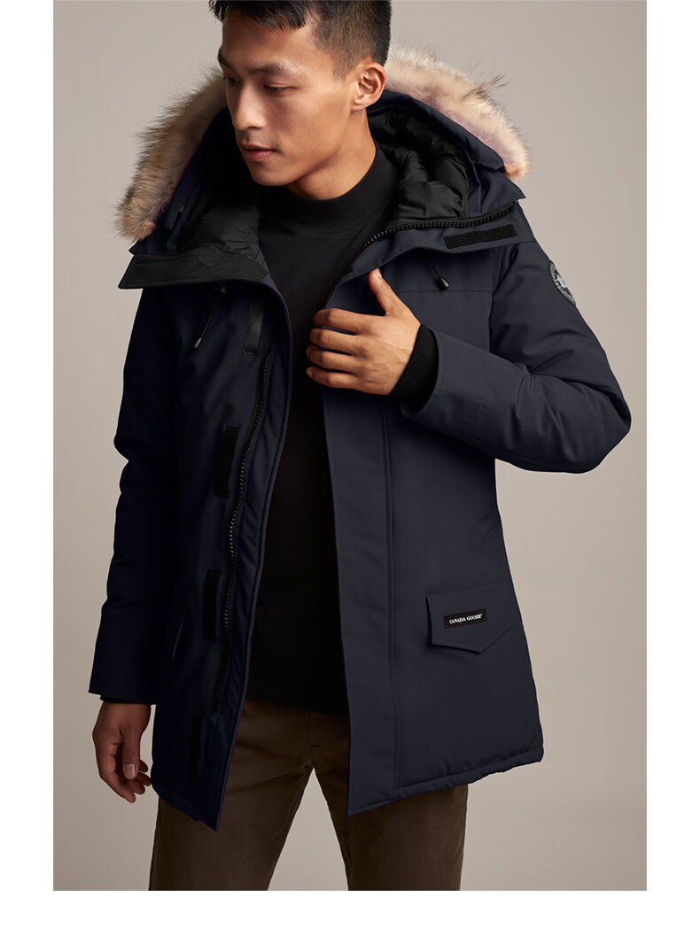 canadagoose加拿大鹅langford黑标派克大衣2062mba大鹅羽绒服200银桦