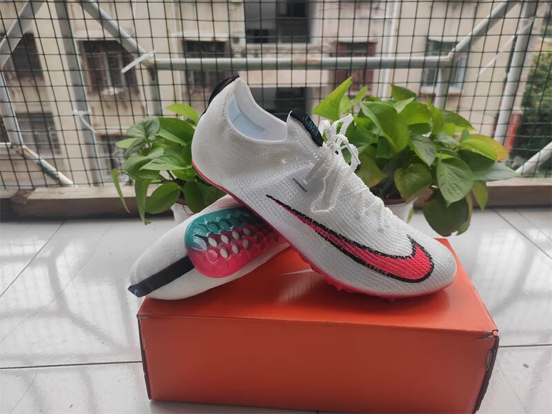 苏神全针织电镀跑钉鞋superfly elite2田径体测体考短跑比赛钉鞋 白粉