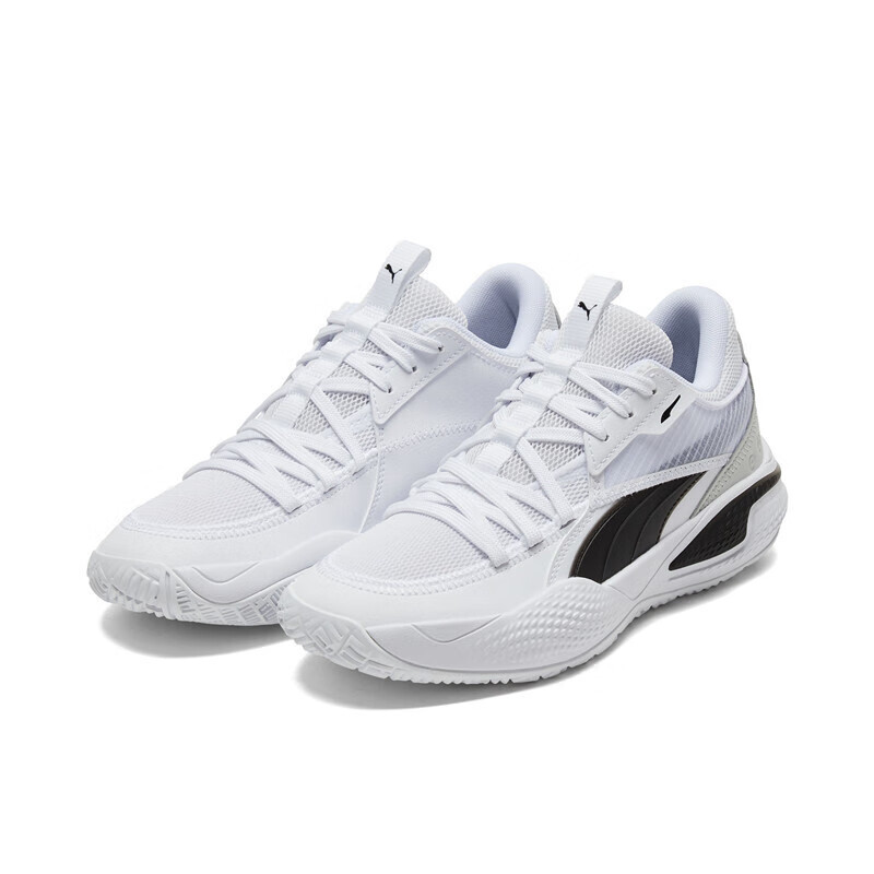 puma彪马 court rider 低帮男子缓震实战篮球鞋195660-01 195660-01