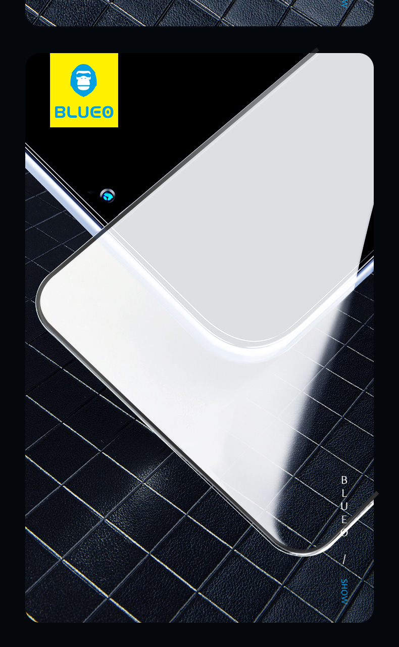 blueo蓝猩适用iqoo7钢化膜iqoo8vivoiqoo53neo5neo3蓝猩精简版二次