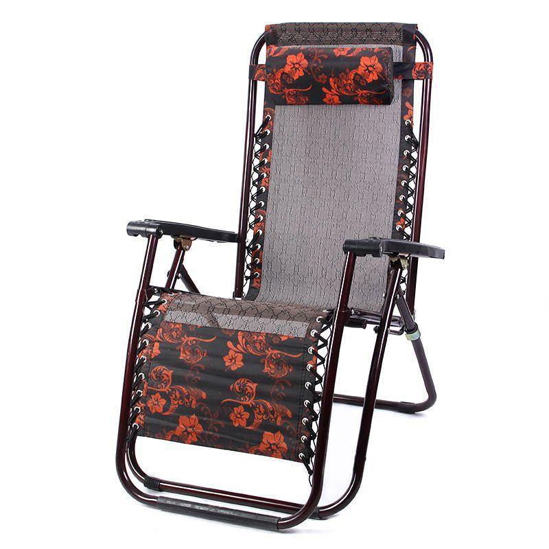 零重力躺椅 用牛津布零重力折叠躺椅休闲办公室午休椅户外露营沙滩椅
