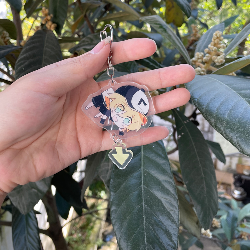 桐姿 动漫周边凹凸世界钥匙扣雷狮格瑞安哥卡密尔动漫周边挂件q版挂饰