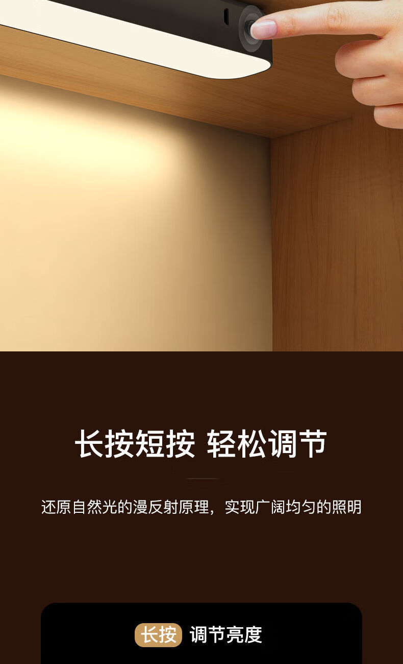 大學生宿舍燈管神器led檯燈學習寢室usb磁閱讀酷斃燈 【加安裝包 插頭