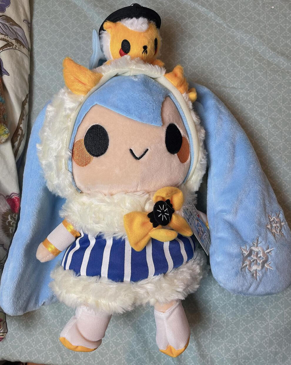 初音未来公仔sega fufu miku初音未来fufu 27cm 毛绒玩偶公仔景品日本