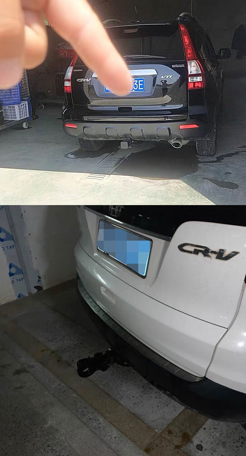 适用于本田crv拖车钩crv改装拖车杠牵引拖挂车架房车后脱钩挂拉勾套餐