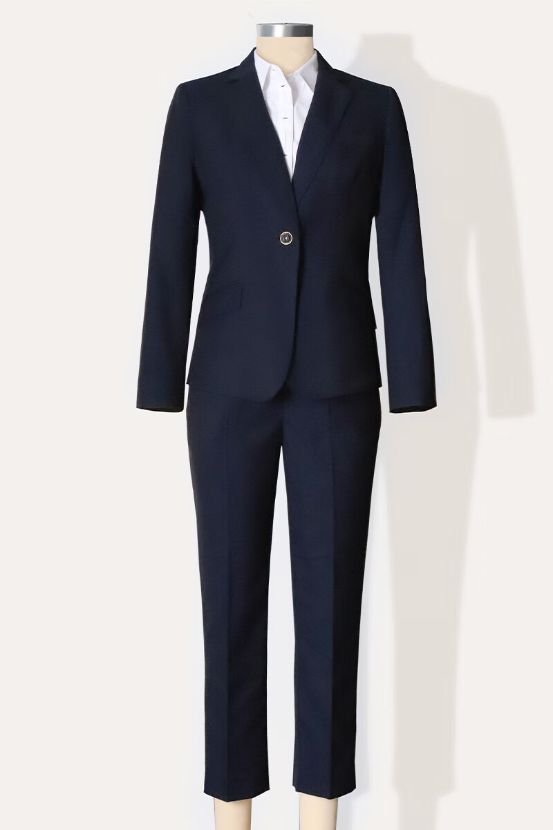 光大银行行服工作服制服衬衫金融证券行业面试职业装套装夏女 长(白色