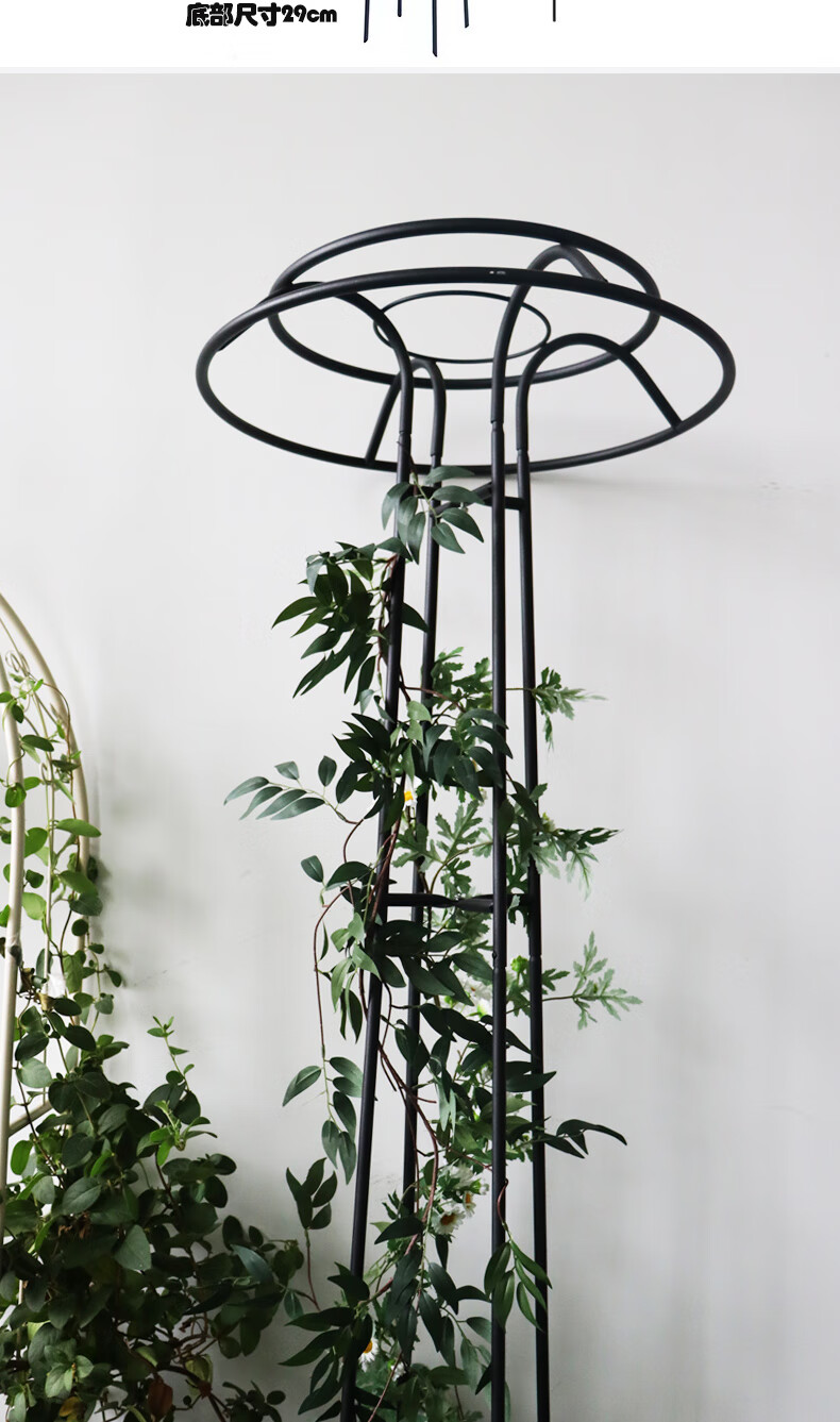 爬藤架子 室内蘑菇爬藤架园艺花架庭院花园铁艺艺术花架铁线月季支