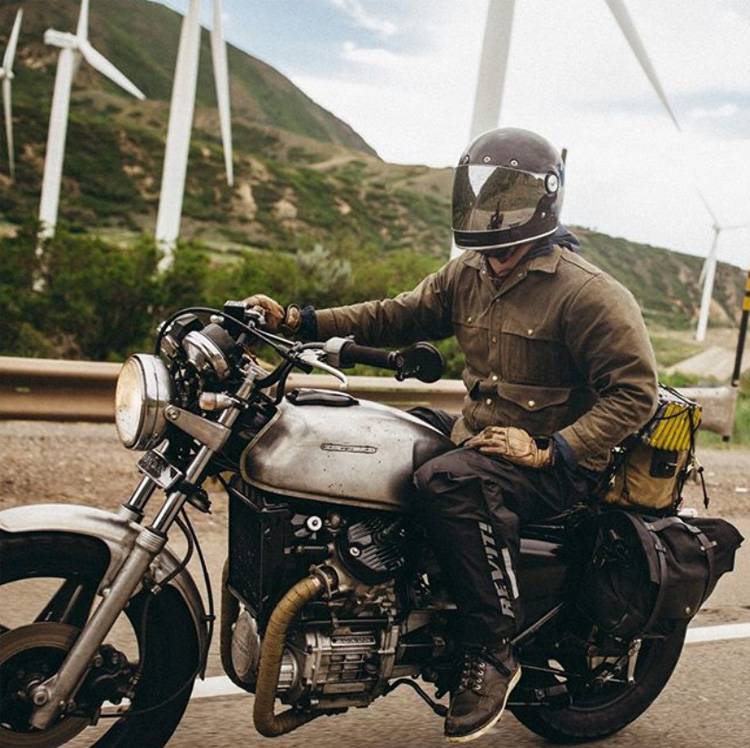 包车尾复古骑士包复古机车侧包通用防水边包摩托车驼包骑士斜挎包头盔