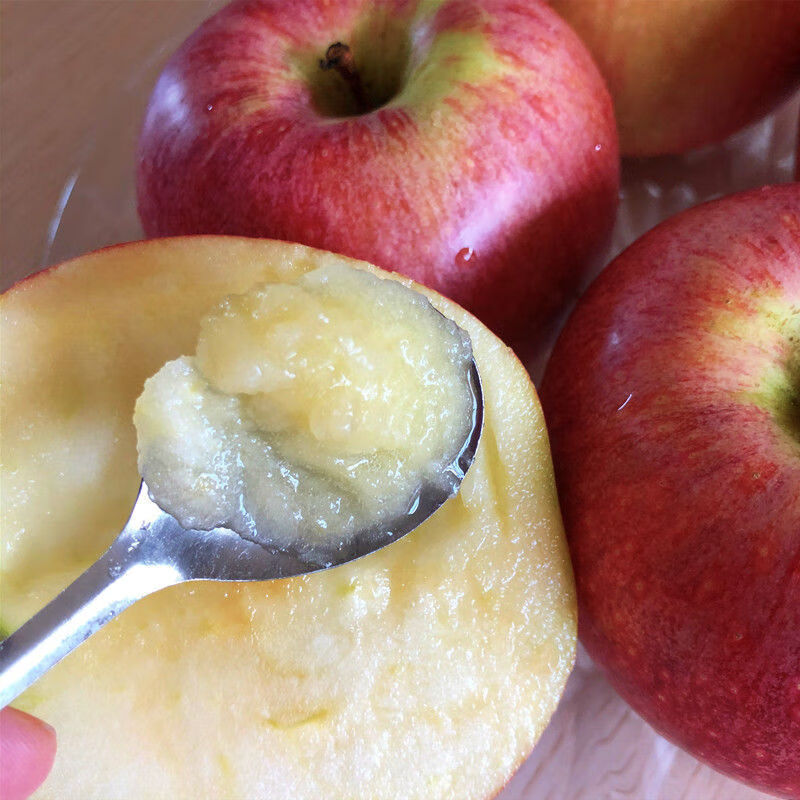 现货粉面苹果宝宝刮泥婴儿老人吃的新鲜水果甜2斤4斤5斤 5斤精品刮泥