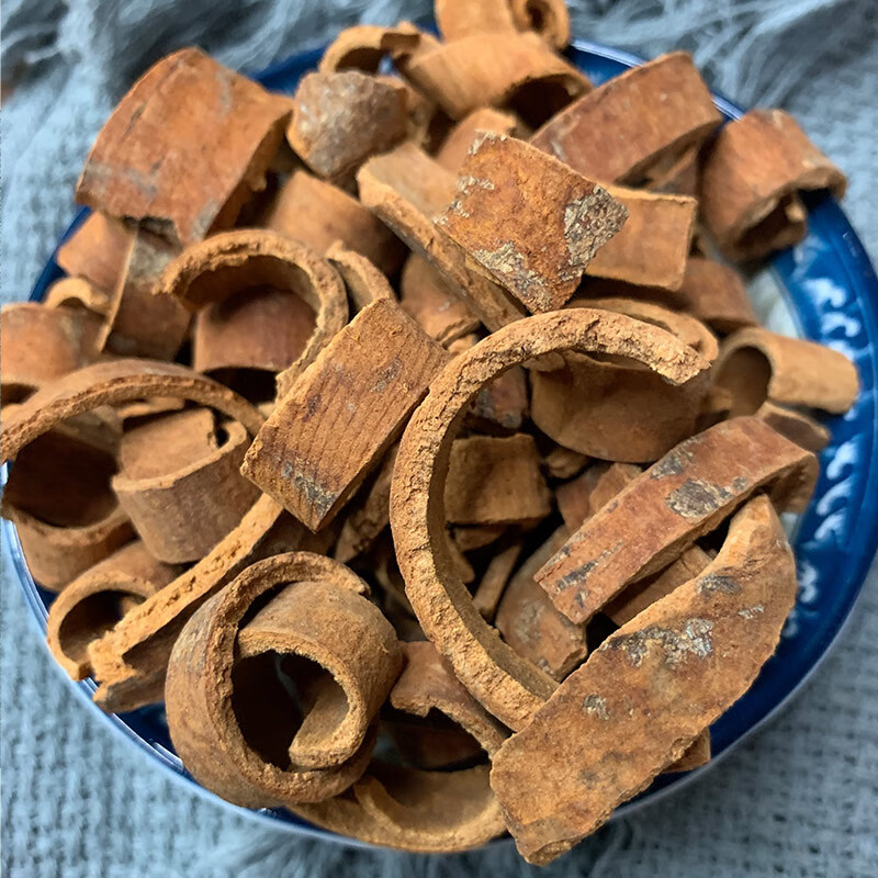 佗迎堂去皮肉桂散装刮皮肉桂香桂烟桂桂皮炖菜火锅卤菜调料香料500克