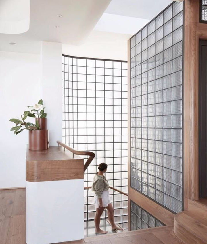 空心玻璃砖透明方形隔断墙客厅卧室玄关卫生间酒店售楼处景墙砖块白砖