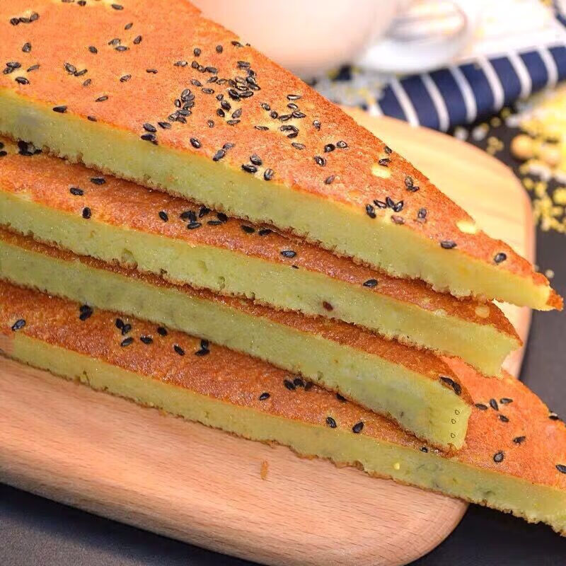 东北特产木糖醇杂粮饼煎饼早餐饼子玉米粗粮饼五谷杂粮锅贴芝麻饼
