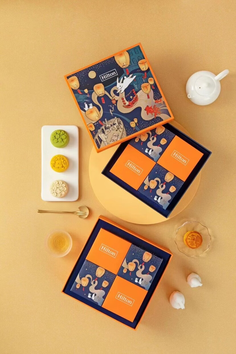 爆口福 希尔顿月饼 自提 代寄 佛山宾馆佛宾月饼 希尔顿月饼 广州馨月