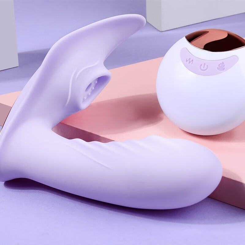 【京选推荐】女用加温穿戴式蝴蝶隐形震动棒吮吸秒潮外出无线情趣性