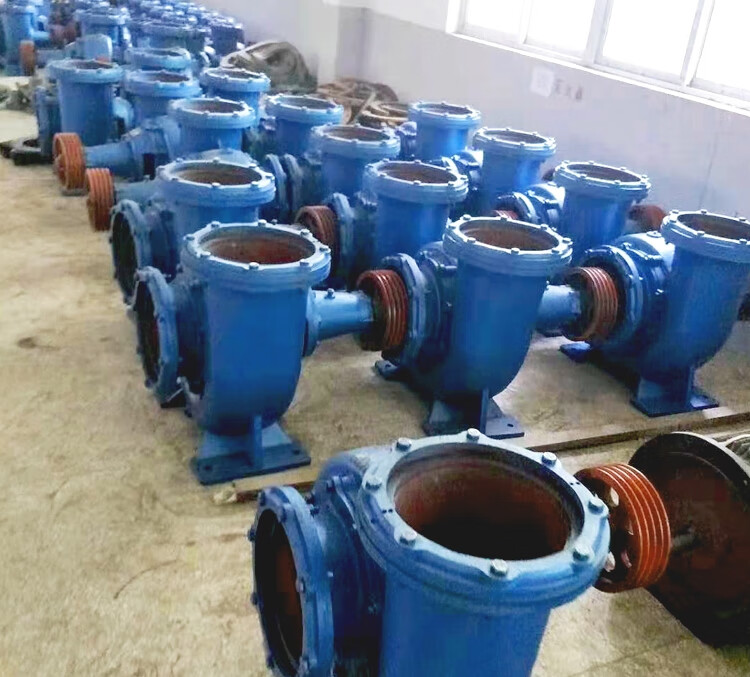 12寸混流泵大流量柴油机抽水泵大型农用灌溉浇地蜗壳泵8寸排涝泵 10寸