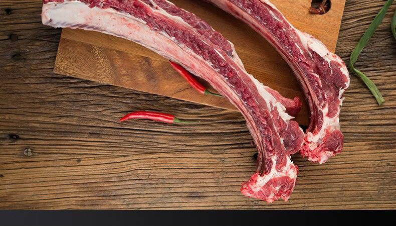 牛排骨新鲜多肉牛肋排整块装牛肋条带骨散养黄牛肉牛仔骨生鲜批发 散