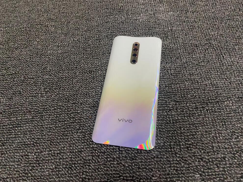 蕴沐磐vivox27后盖玻璃x27pro后壳盖x27玻璃后屏外壳1x27雀羽蓝后盖低