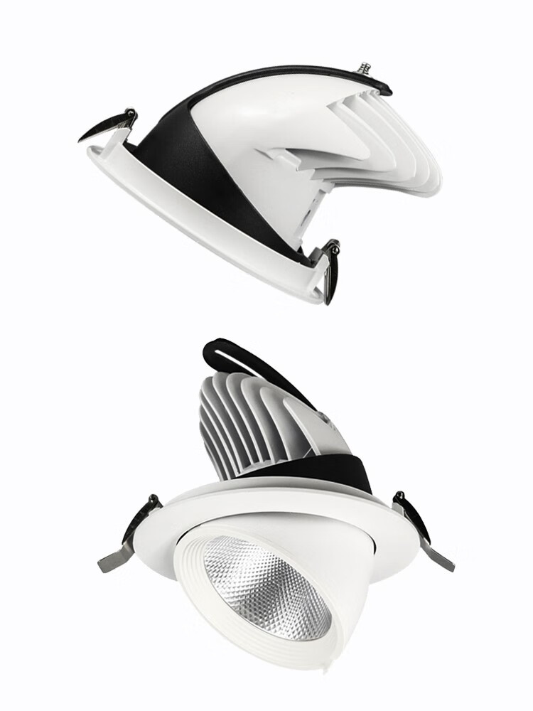 飞利浦led象鼻灯商用防眩嵌入式cob可调射灯洗墙服装店高显色超亮 30w