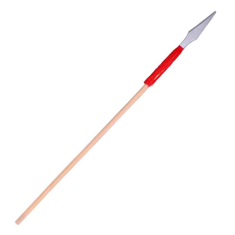 定制红缨矛 红缨枪木质儿童玩具小学木刀舞台表演道具影视长矛枪 55