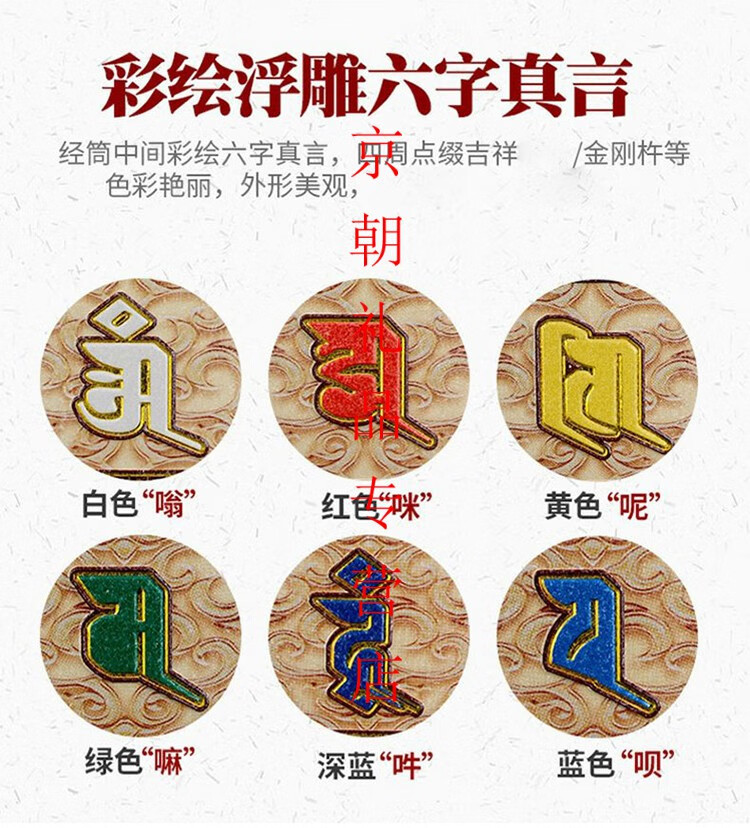 红色大自在祈祷文基本款