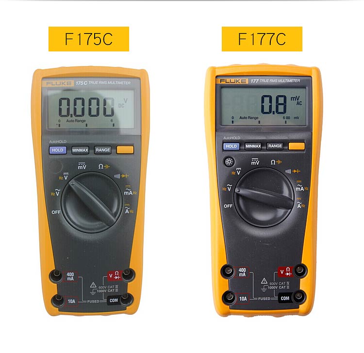 fluke福祿克萬用表f115c f117c真有效值數字多用表f116c f175c f177