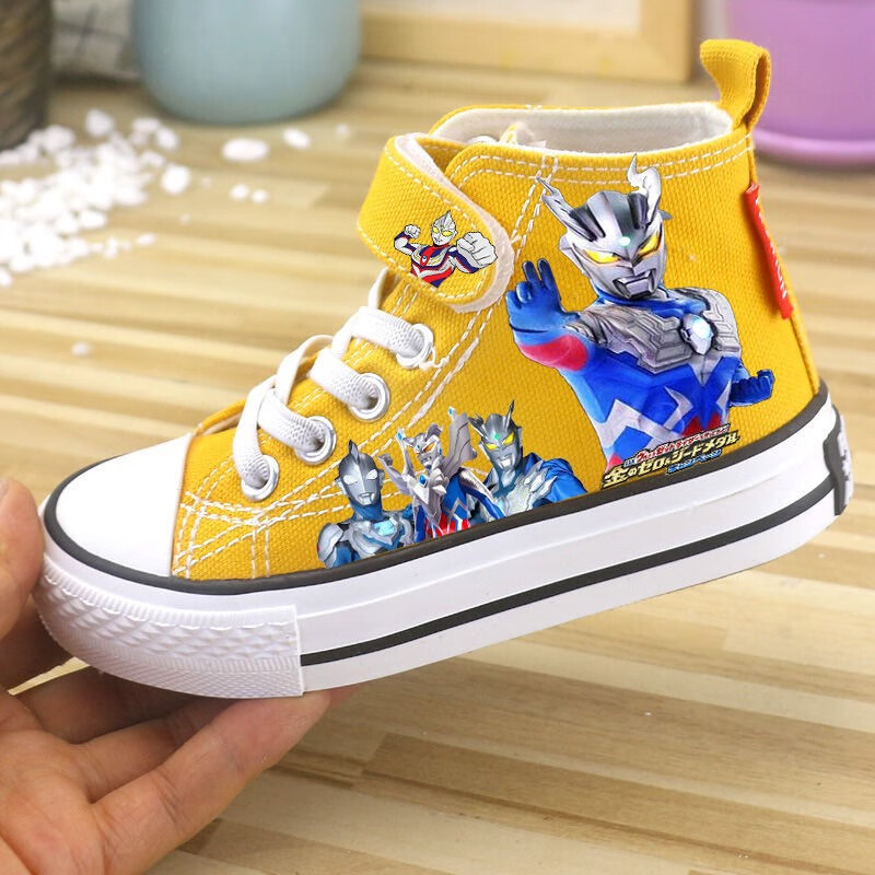 麦豆虎奥特曼鞋子男童秋天季新款3-12岁小男孩休闲运动鞋球鞋防滑