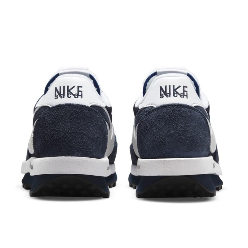 冠希三方联名解构灰白藤原浩闪电男鞋童女鞋跑步鞋 sacai藤原浩黑蓝