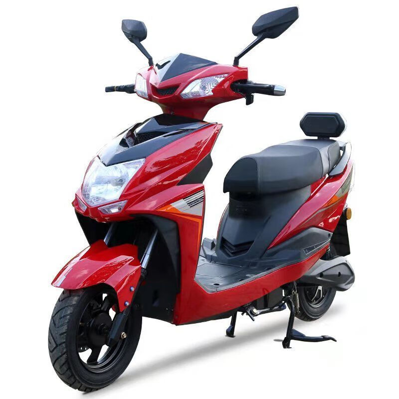 全新款尚领电动车60v两轮电瓶车72v双人国标直销电动摩托代步电车水