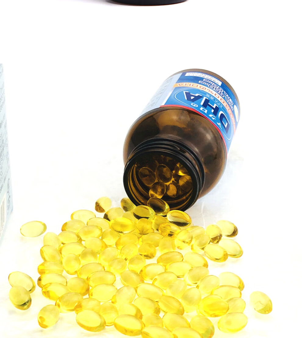 日本直邮unimatdha孕妇欧米伽儿童鱼肝油epa深海金枪鱼油胶囊180粒2