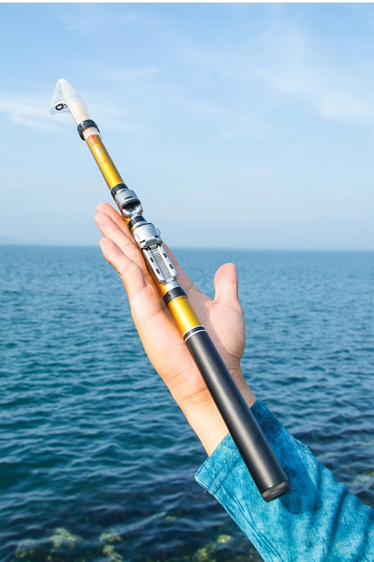 【官方旗舰】达·亿瓦日本进口海竿软尾小矶竿收缩短节筏竿钓鱼竿小