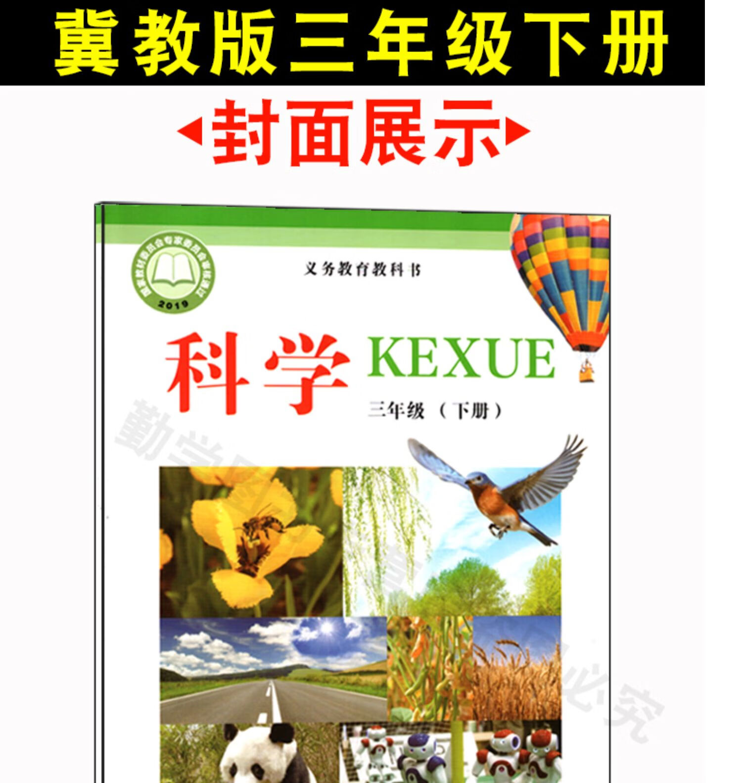 2022年新版三年級下冊科學課本教材冀教版河北人民出版社小學3年級