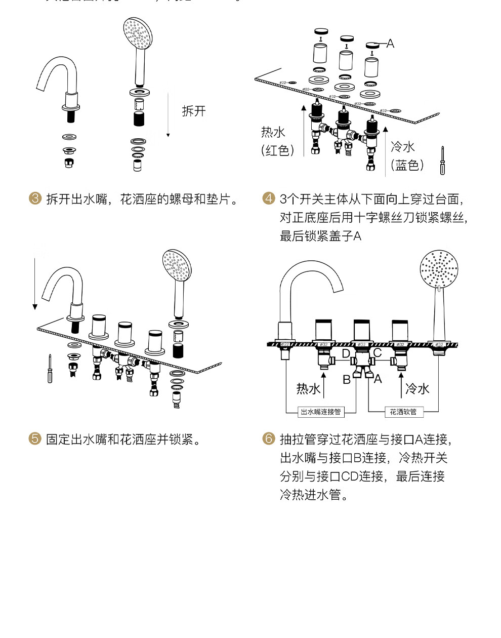 浴缸的安装方法图片图片