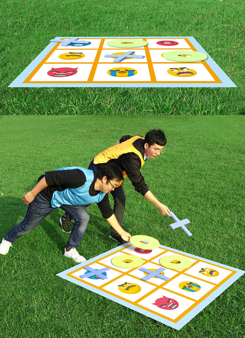 急速三子棋极速室内户外团建拓展活动游戏道具趣味运动会子活动三子棋