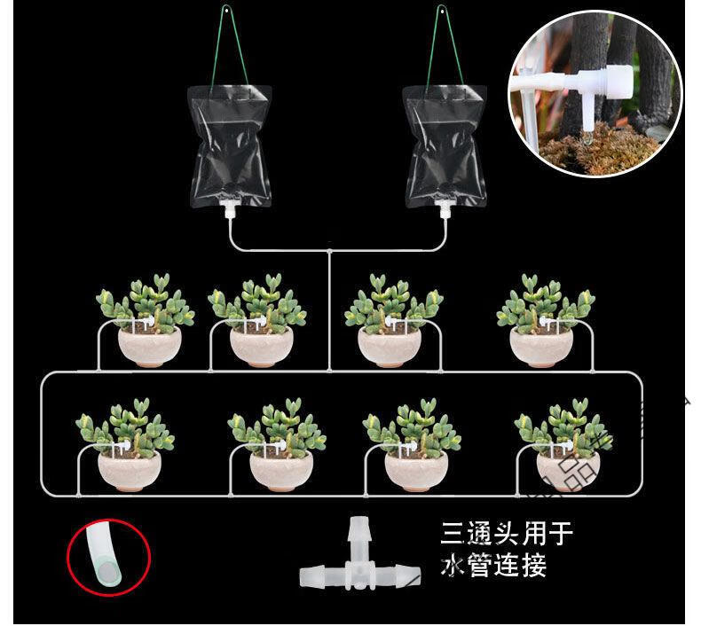 懒人自动浇花器滴水器家用阳台花盆盆栽浇水装置定时渗水神器滴灌透明