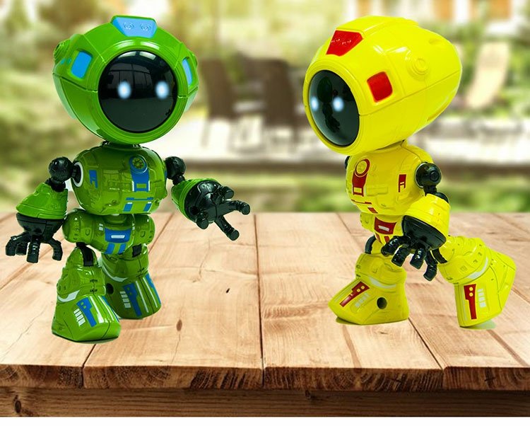儿童变形男孩玩具机器人宝宝合金战队智能3岁5金刚模型会说话 萌萌