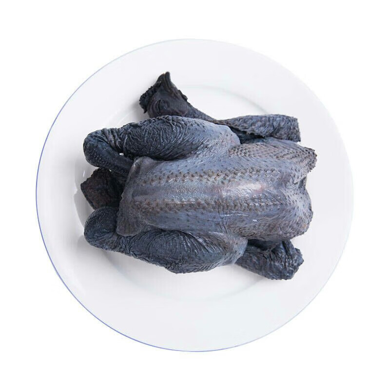 【顺丰现货】乌鸡肉 乌鸡肉 乌骨鸡 乌鸡 乌肉鸡 1100g左右 顺丰保鲜