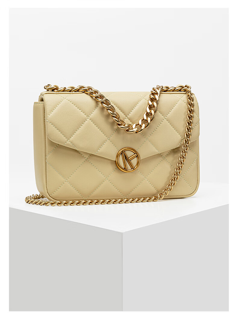 dzckck轻奢品牌包包2022新款女包简约优雅法国经典小香风菱格包气质