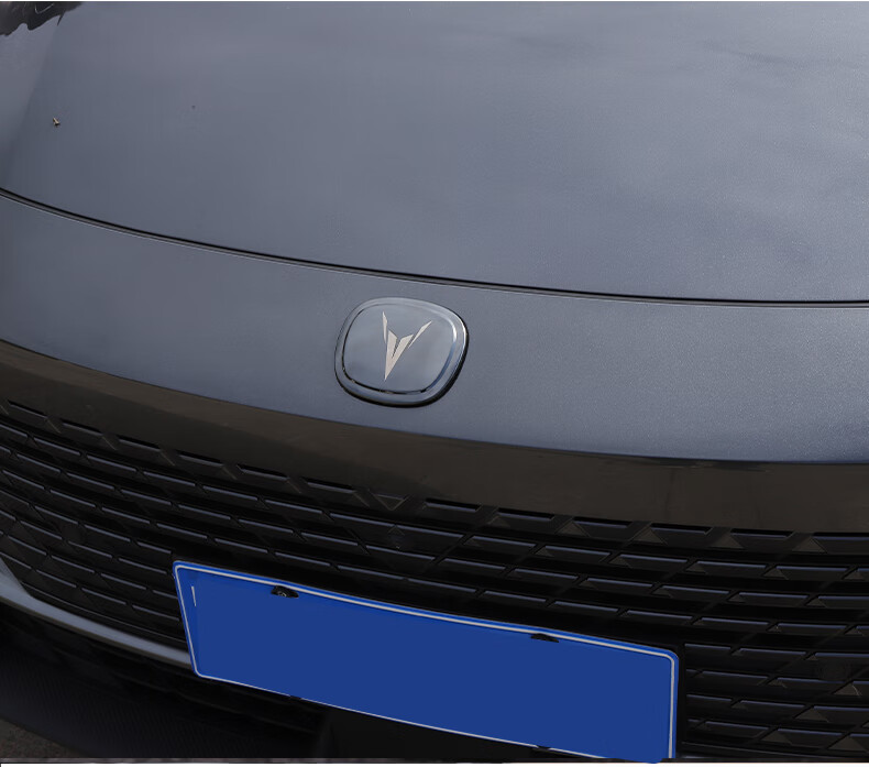 uni-v改装前标尾标方向盘标装饰用品 长安univ不锈钢车标【轮毂标】