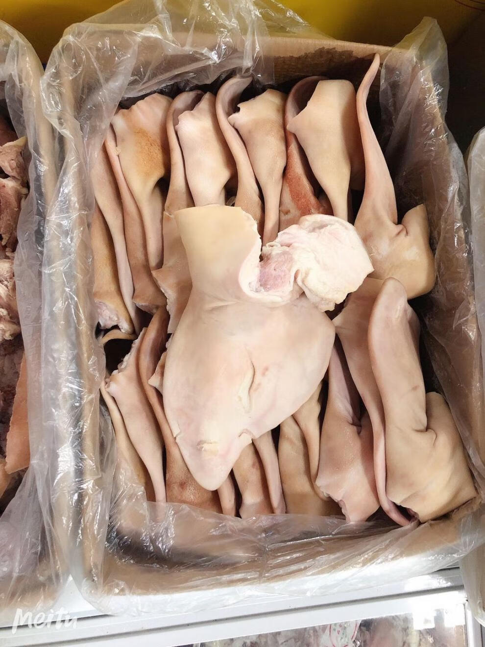 弄鱼堂 耳朵新鲜冷冻猪耳朵大根耳朵猪耳片生猪耳朵20斤带根耳片 20斤