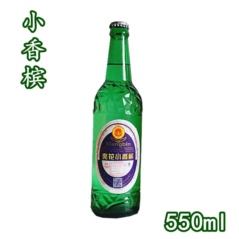 鹤岗小香槟 桔香露 大白梨鹤岗爽花小香槟 老汽水怀旧饮料6瓶 (小香槟