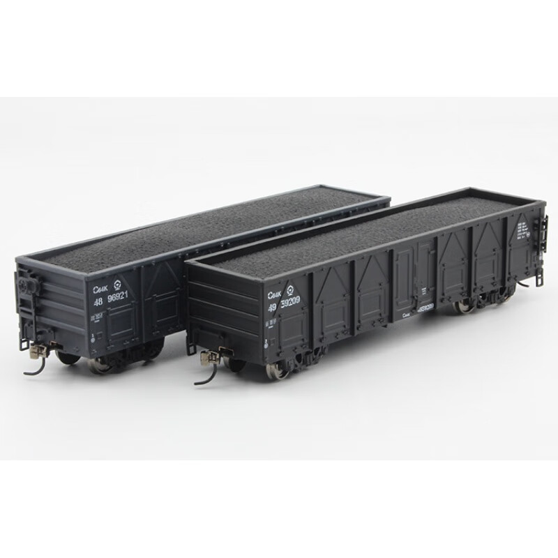 定制187中国铁路c64k敞车煤货运车厢仿真模型金属车钩ho比例131沈苏武