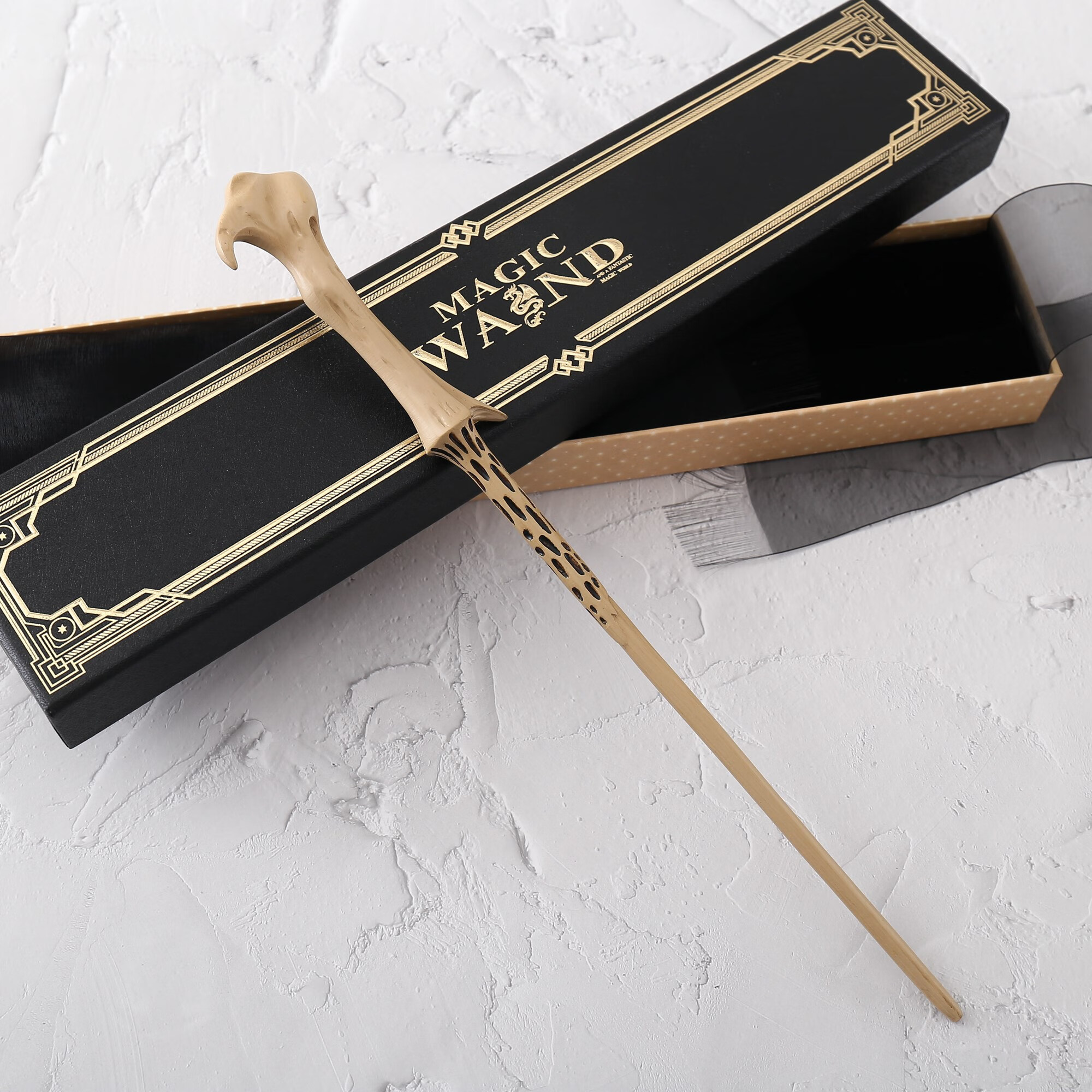 哈利波特哈利波特霍格沃茨魔杖架子全金属魔法棒展示架周边cosplay