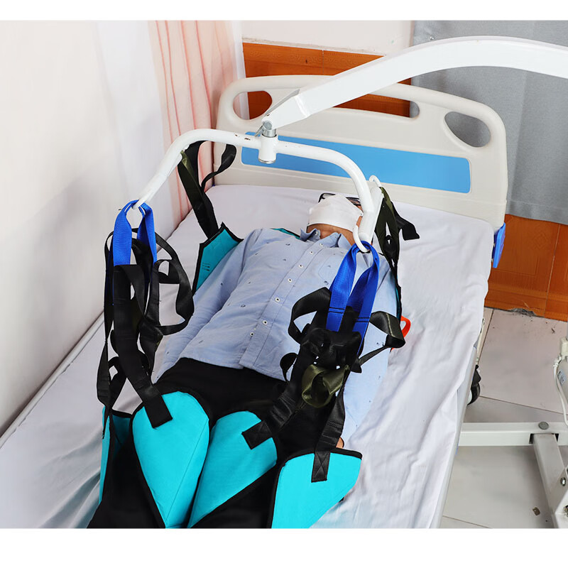 护理移位机吊兜全身吊带电动手动移位机使用瘫痪老人用品 大吊钩(可自