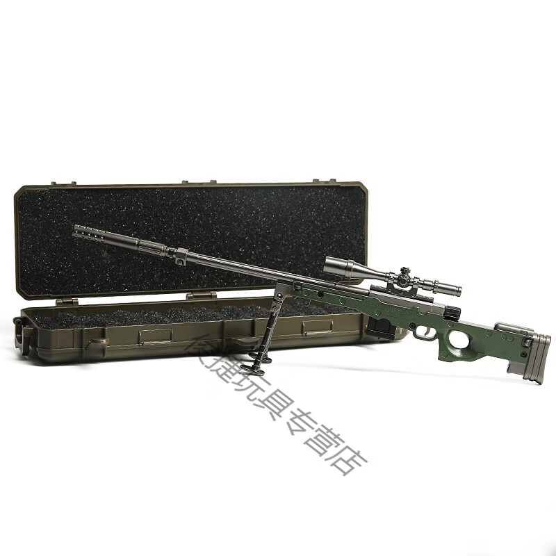 抛壳版98k金属awm绝地求生吃鸡合金儿童玩具枪礼盒装抛壳m24星之信仰4