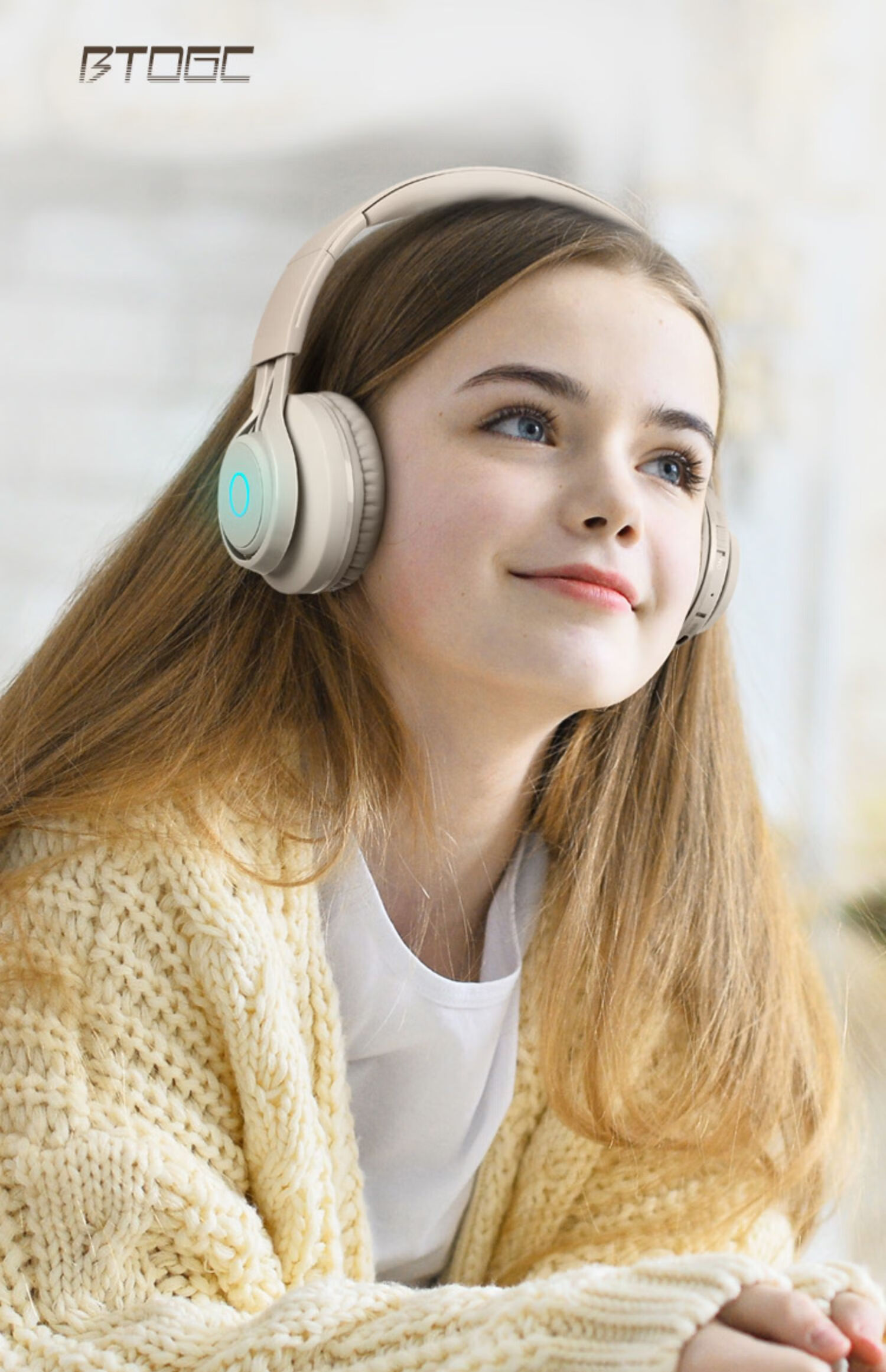 微垭推荐蓝牙耳机头戴式女生小巧可爱二次元电竞游戏随身听运动无线