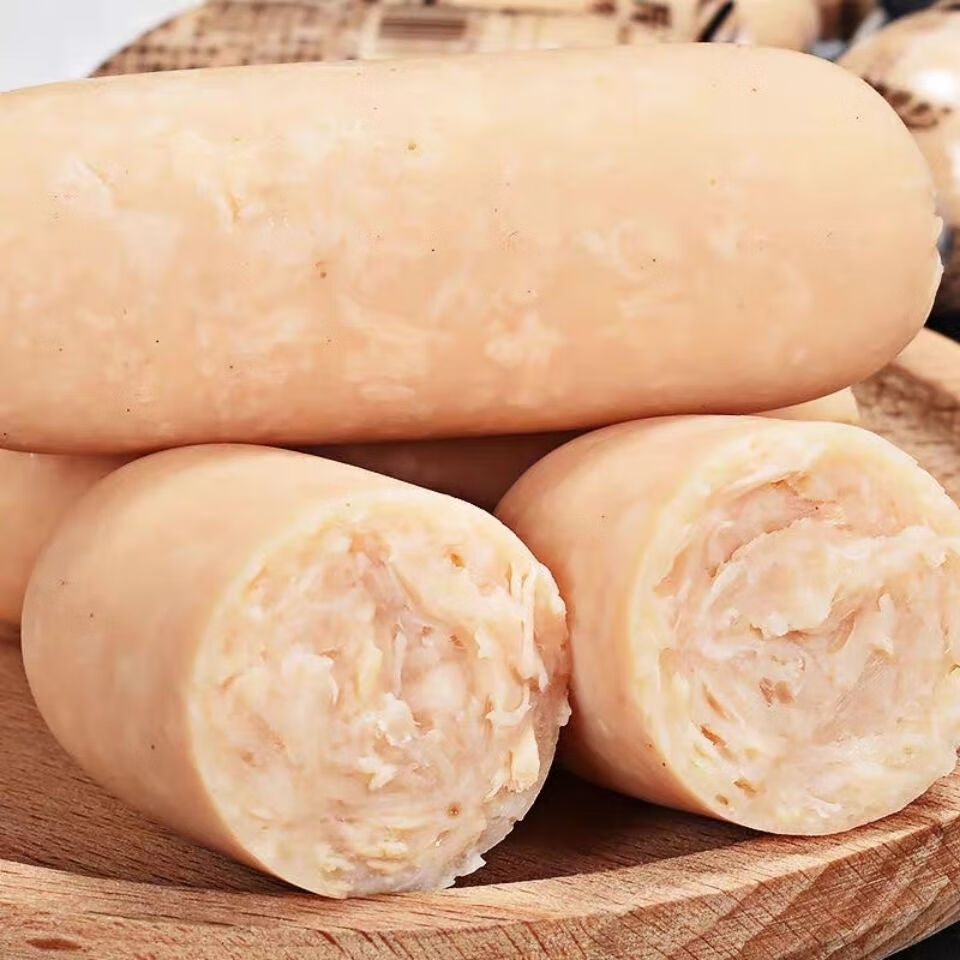 帕尼鸡肉肠600克10根早餐火腿肠即食轻食代餐健身无淀粉零食香肠鱼肉