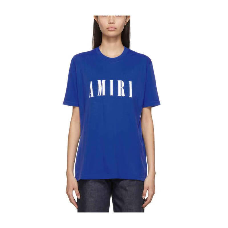 amiri t恤男士奢侈品logo印花工藝短袖t恤 424 xl【圖片 價格 品牌