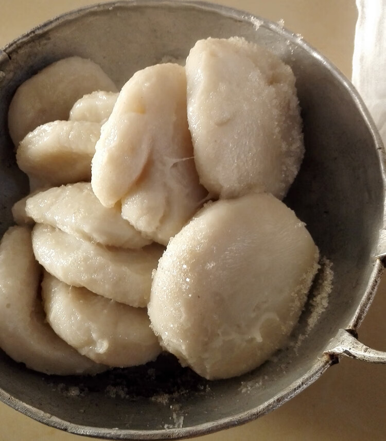 新鲜手工糯米粑粘米高梁粑湖北蕲春浠水武穴过年粑年糕糍粑真空装抖音